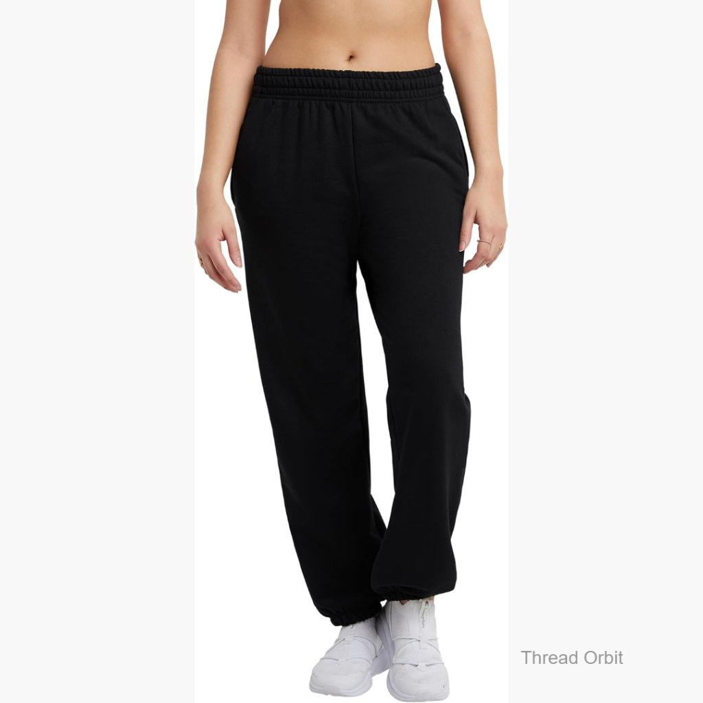 Oversized Fleece Sweatpants With Cinched Bottom, Midweight Active Pants